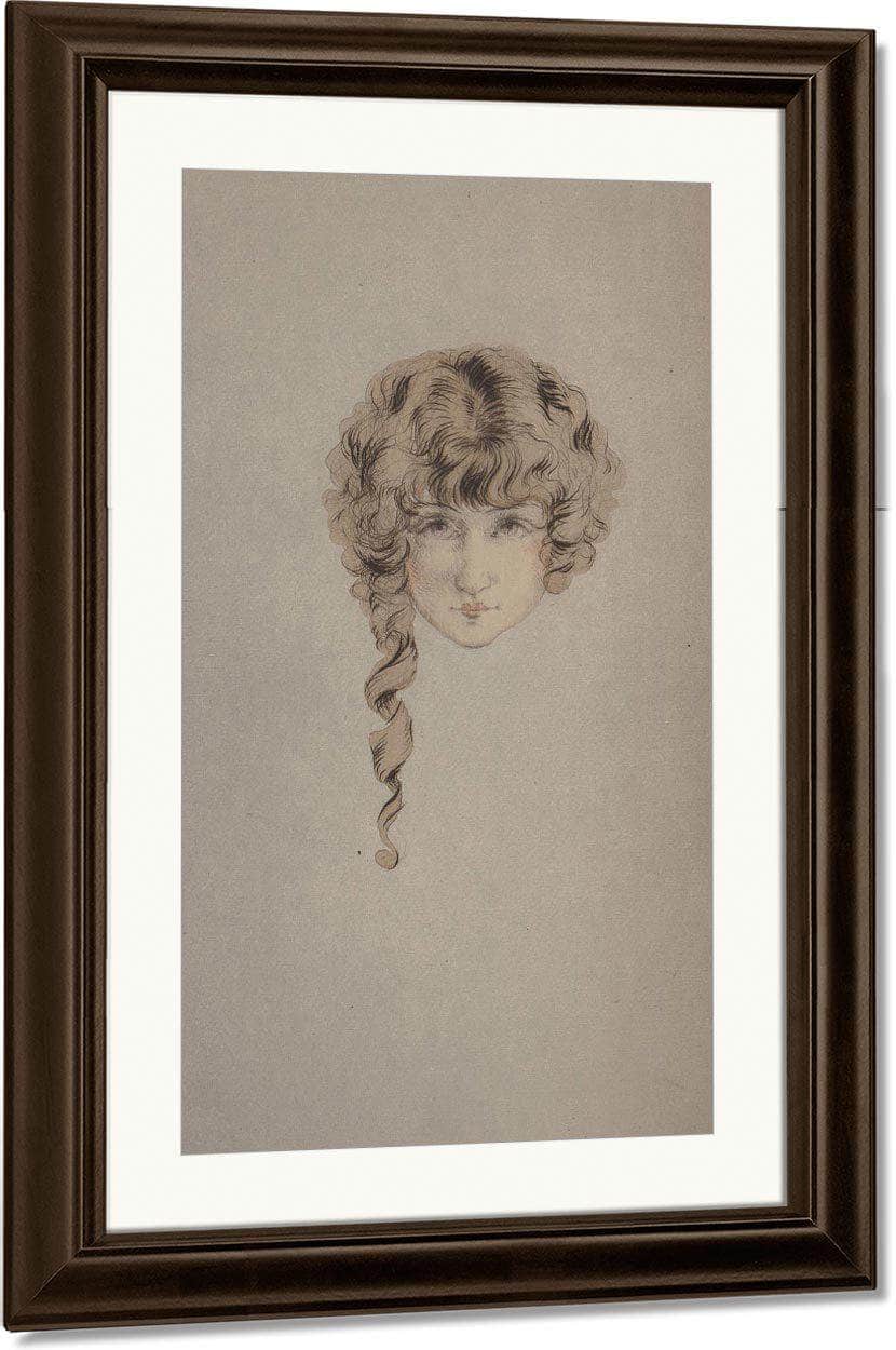 Lingenue Libertine By Colette Willy 1926 By Louis Icart Fine Art Print