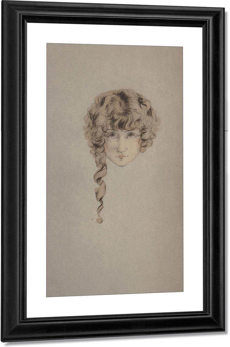 Lingenue Libertine By Colette Willy 1926 By Louis Icart Fine Art Print