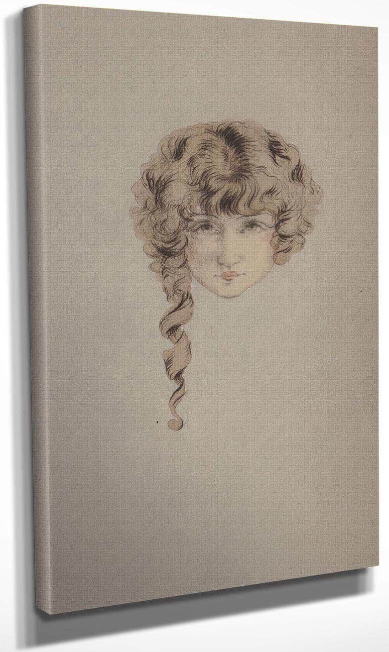 Lingenue Libertine By Colette Willy 1926 By Louis Icart Fine Art Print