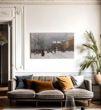 Linstitut Temps Mauvais By Eugene Galien Laloue Fine Art Print