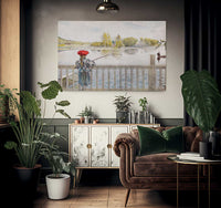 Lisbeth Metar Av  By Carl Larsson Fine Art Print