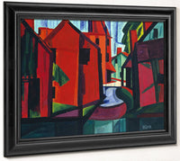 Little Falls, New Jersey By Oscar Bluemner Fine Art Print