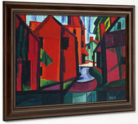 Little Falls, New Jersey By Oscar Bluemner Fine Art Print