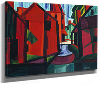 Little Falls, New Jersey By Oscar Bluemner Fine Art Print