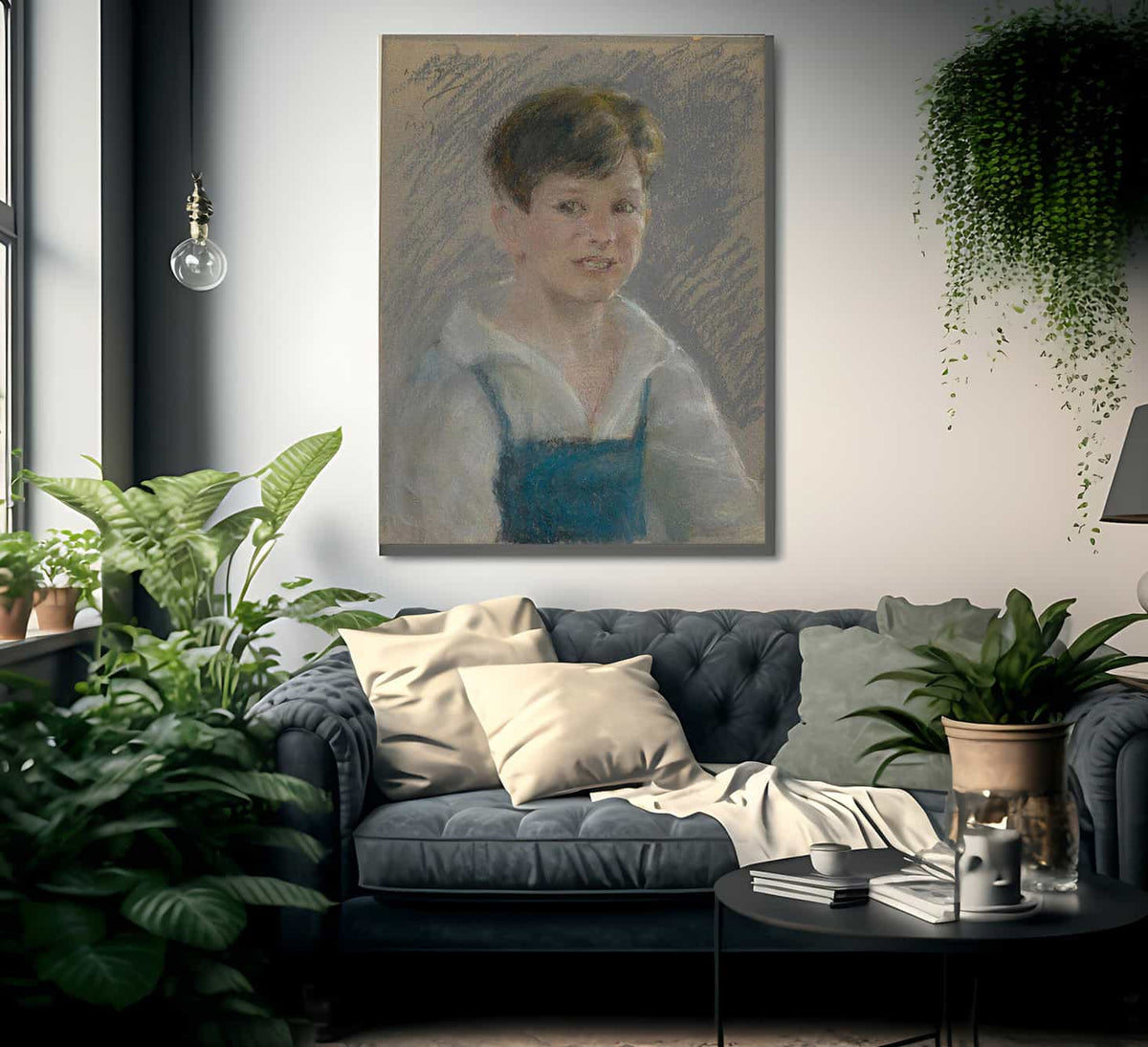 Little Gardener By Alice Pike Barney Fine Art Print