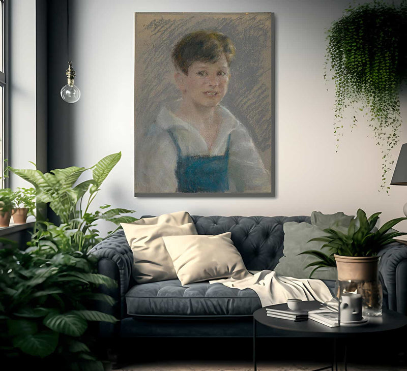 Little Gardener By Alice Pike Barney Fine Art Print