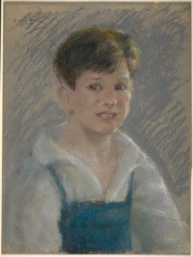 Little Gardener By Alice Pike Barney Fine Art Print