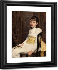 Little Girl 1887 By Cecilia Beaux Fine Art Print