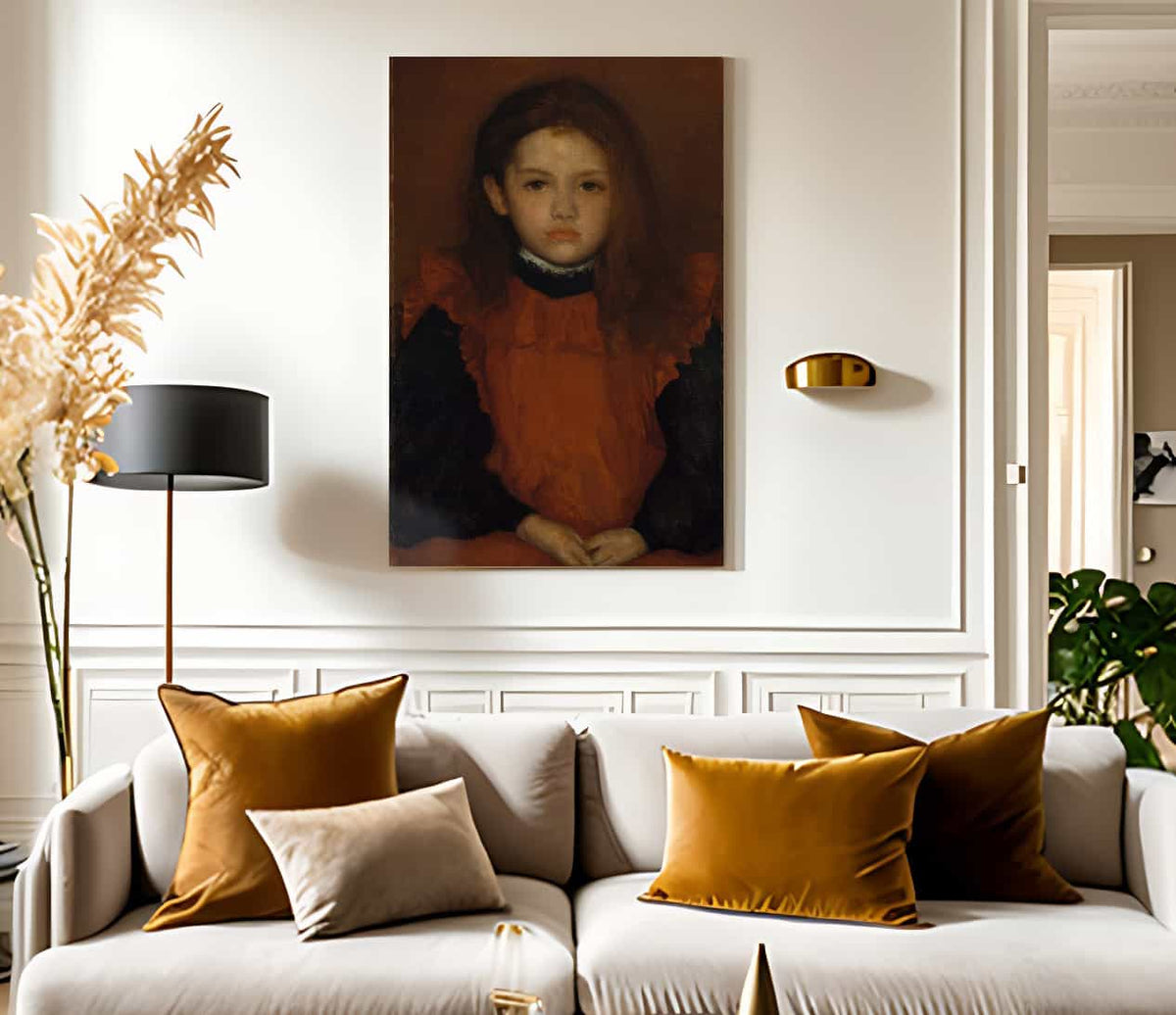 Little Rose Of Lyme Regis By James McNeill Whistler Fine Art Print