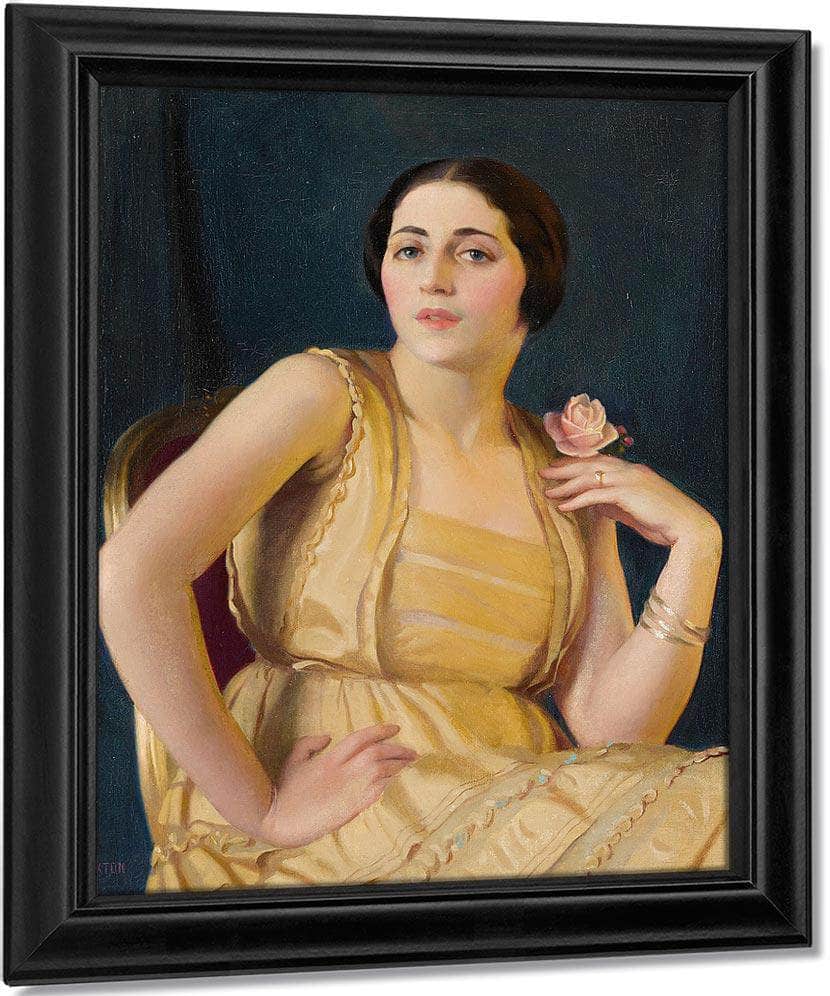 Little Russian By William Mcgregor Paxton Fine Art Print