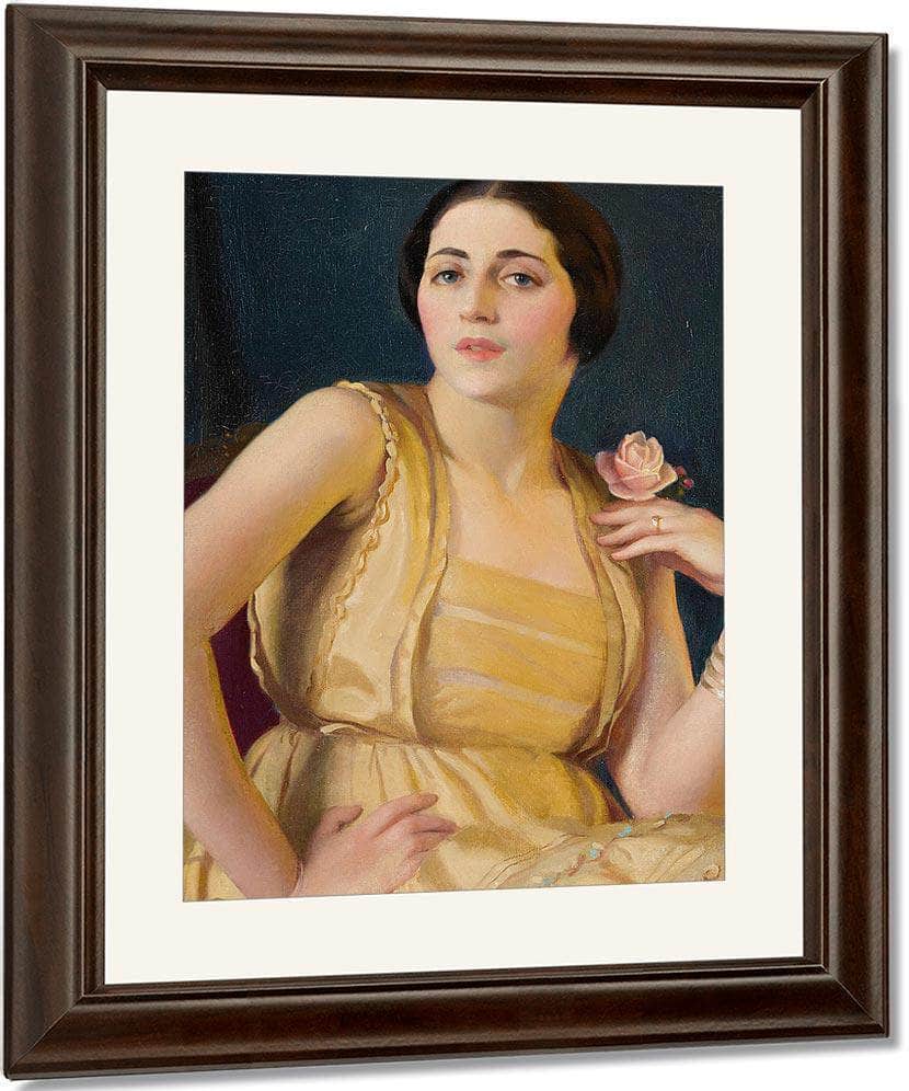 Little Russian By William Mcgregor Paxton Fine Art Print