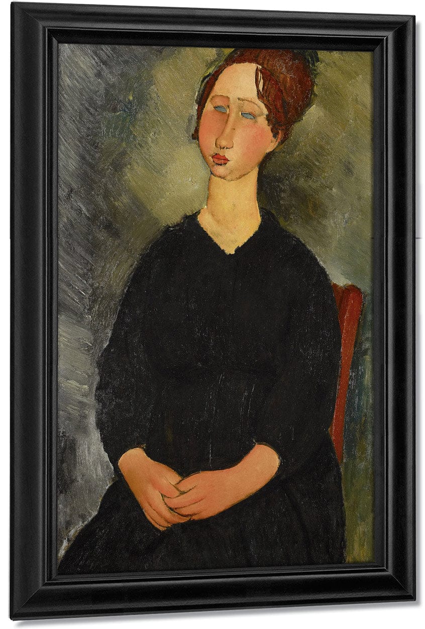 Little Servant Girl By Amedeo Modigliani Fine Art Print