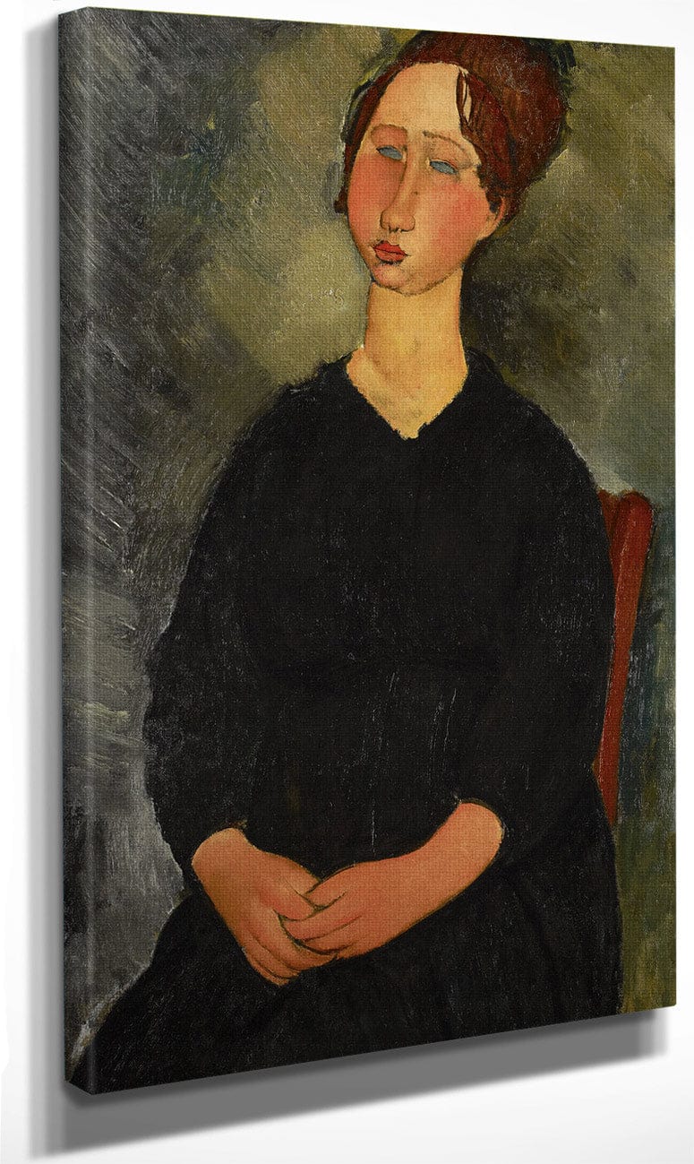 Little Servant Girl By Amedeo Modigliani Fine Art Print