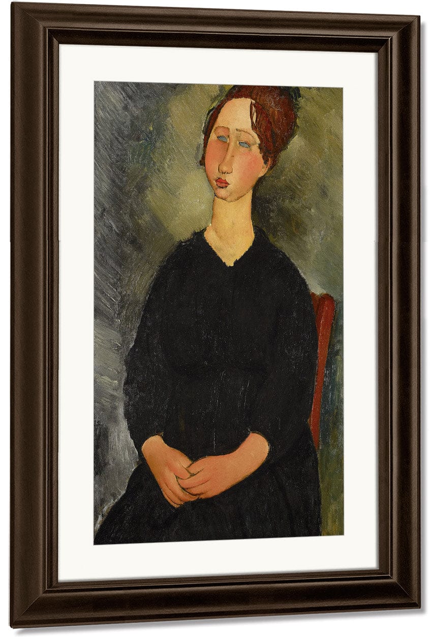 Little Servant Girl By Amedeo Modigliani Fine Art Print