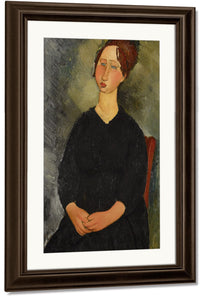 Little Servant Girl By Amedeo Modigliani Fine Art Print