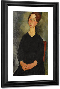 Little Servant Girl By Amedeo Modigliani Fine Art Print