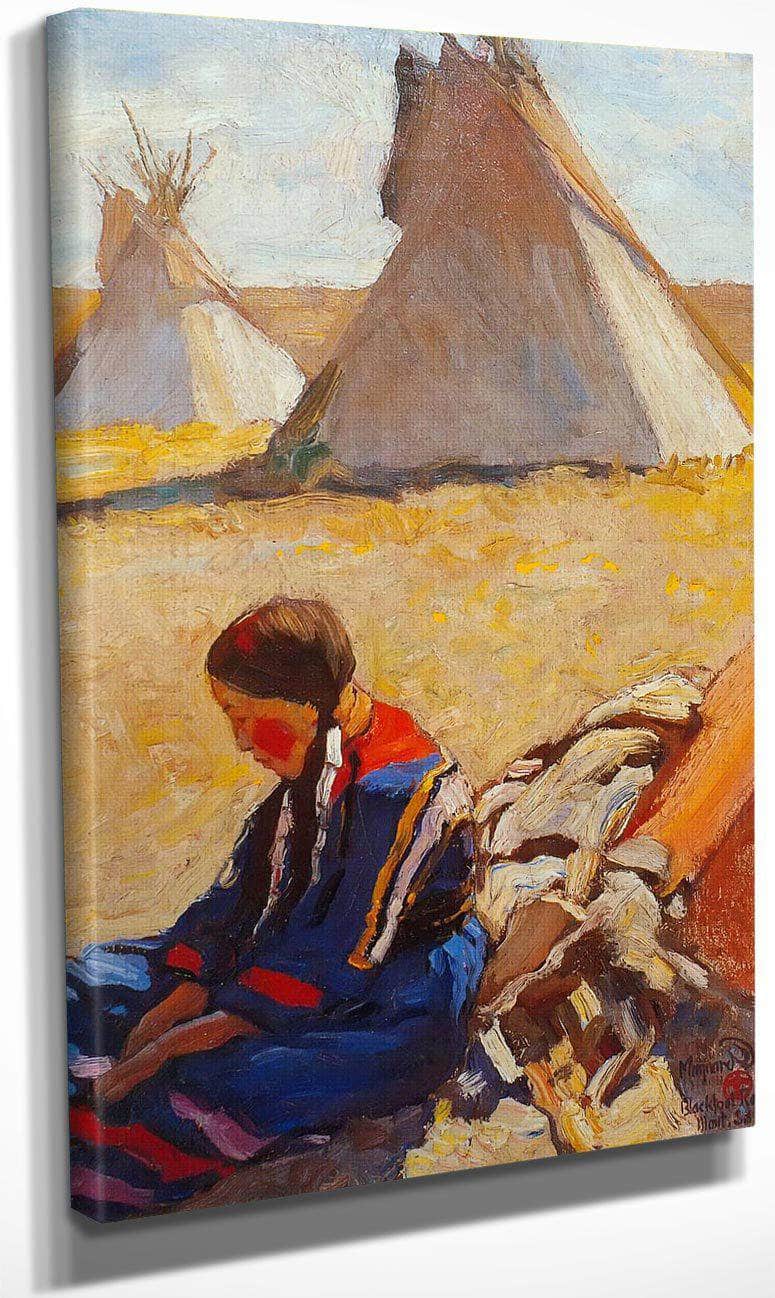 Little Sister By Maynard Dixon Fine Art Print