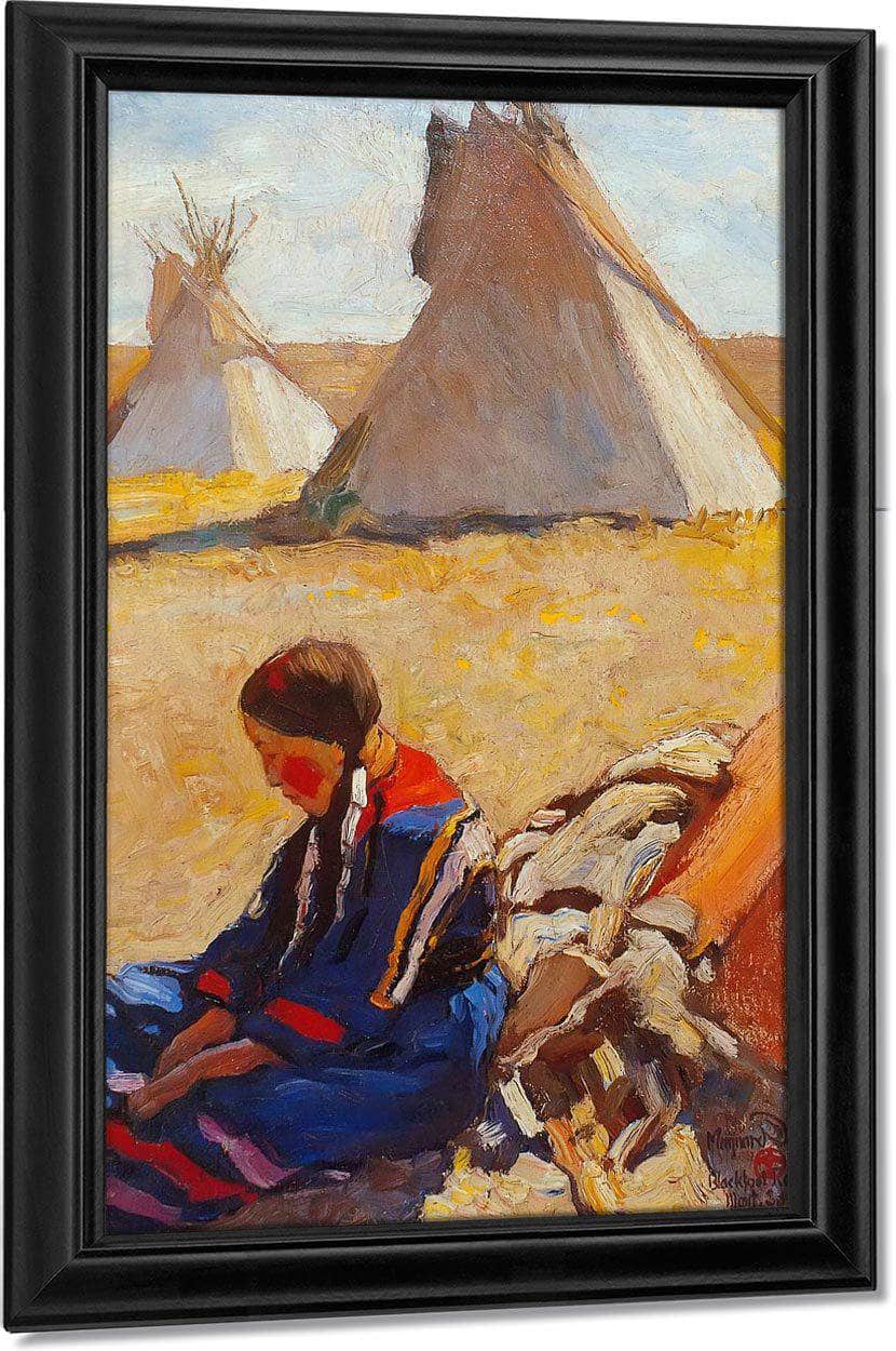Little Sister By Maynard Dixon Fine Art Print