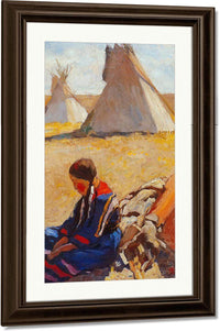 Little Sister By Maynard Dixon Fine Art Print