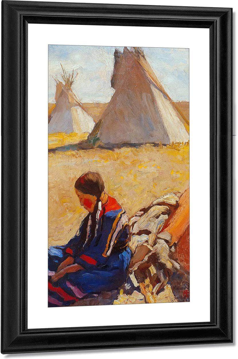 Little Sister By Maynard Dixon Fine Art Print