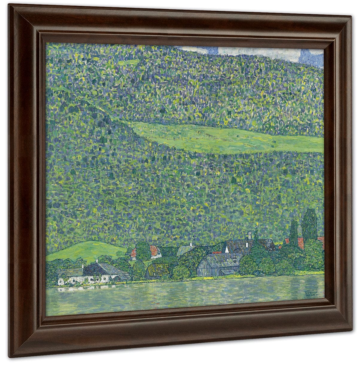 Litzlberg On The Attersee 1914 1915 By Gustav Klimt Fine Art Print