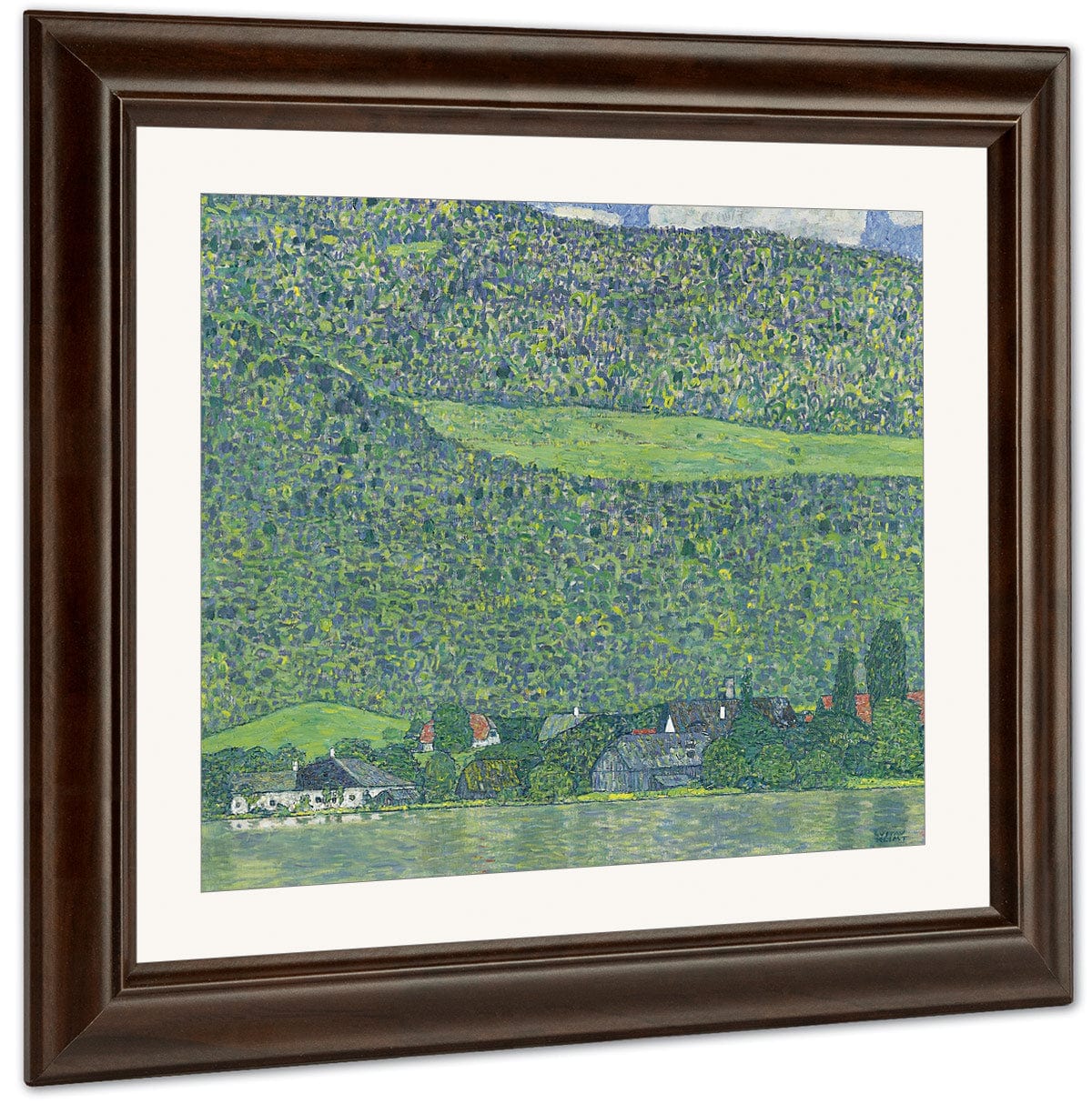 Litzlberg On The Attersee 1914 1915 By Gustav Klimt Fine Art Print