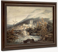 Llanthony Abbey Monmouthshire By Joseph Mallord William Turner Fine Art Print