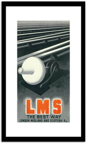 Lms  Vintage Poster Fine Art Print