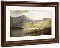 Loch Lomond And Loch Katrine By Alfred De Breanski Fine Art Print