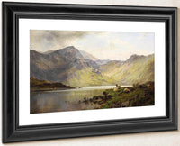 Loch Lomond And Loch Katrine By Alfred De Breanski Fine Art Print