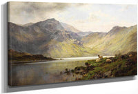 Loch Lomond And Loch Katrine By Alfred De Breanski Fine Art Print