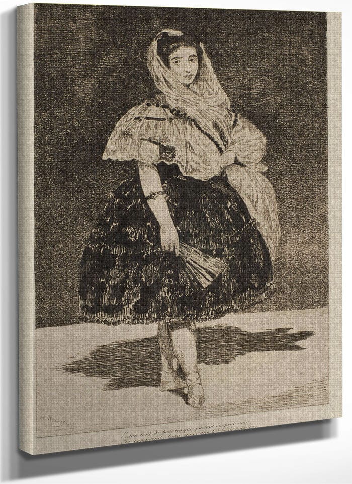 Lola De Valence 1 By Edouard Manet Fine Art Print