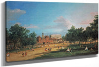 London  The Old Horse Guards And The Banqueting Hall By Canaletto Fine Art Print