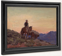 Lone Packer By  Edgar Payne Fine Art Print