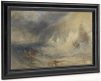 Long Ship's Lighthouse Land's End By Joseph Mallord William Turner Fine Art Print