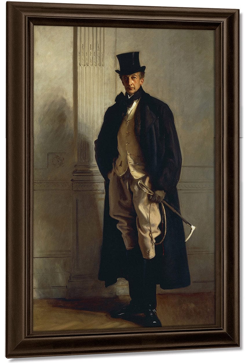 Lord Ribblesdale By John Singer Sargent Fine Art Print