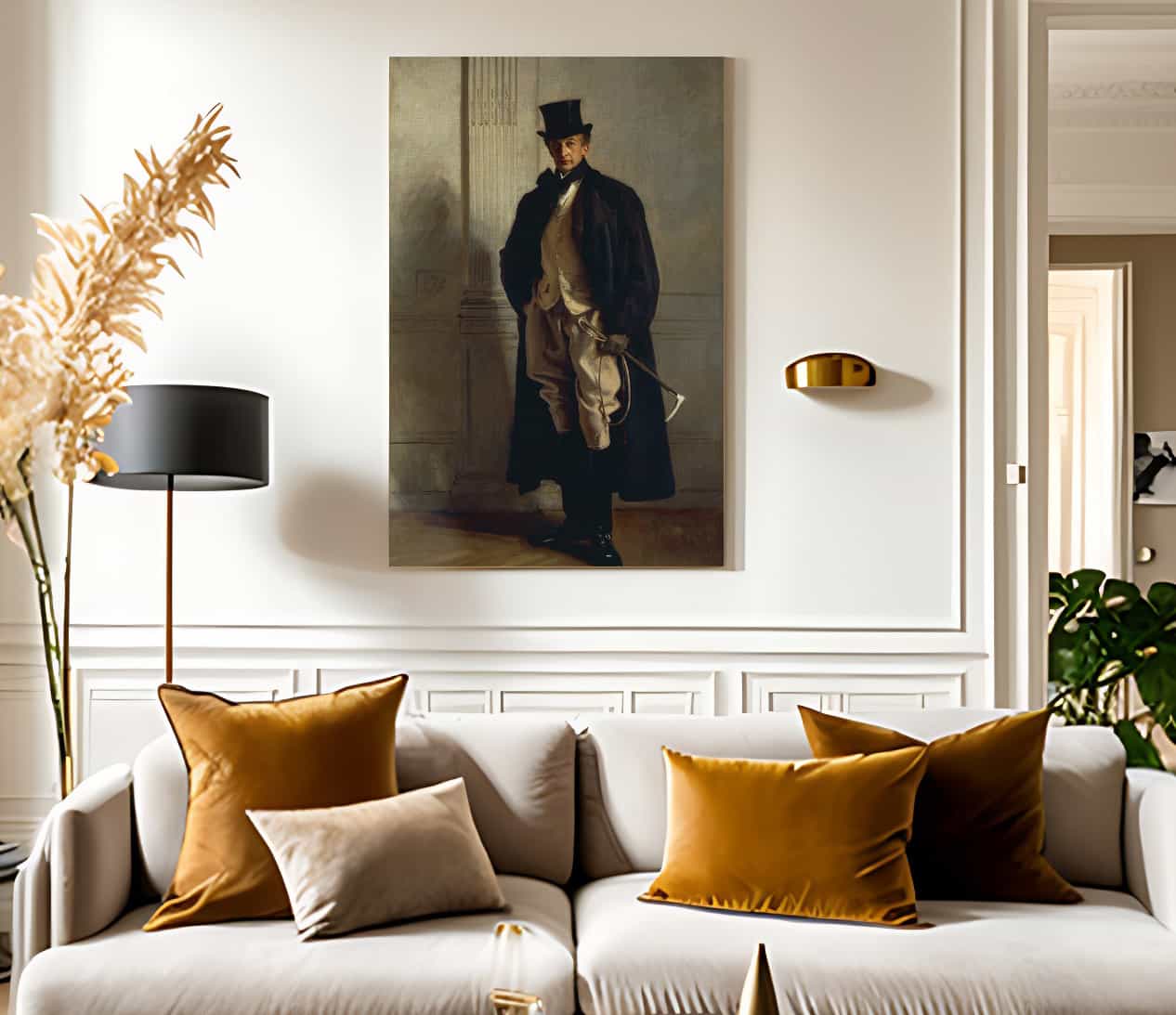 Lord Ribblesdale By John Singer Sargent Fine Art Print