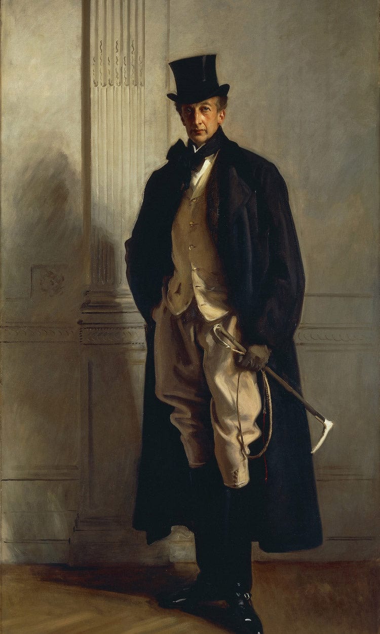 Lord Ribblesdale By John Singer Sargent Fine Art Print