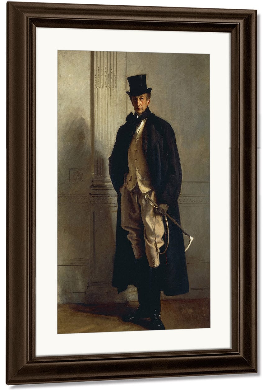 Lord Ribblesdale By John Singer Sargent Fine Art Print