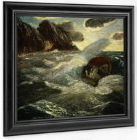 Lord Ullin's Daughter By Albert Pinkhamryder Fine Art Print