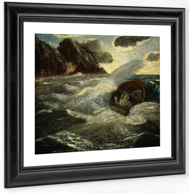 Lord Ullin's Daughter By Albert Pinkhamryder Fine Art Print