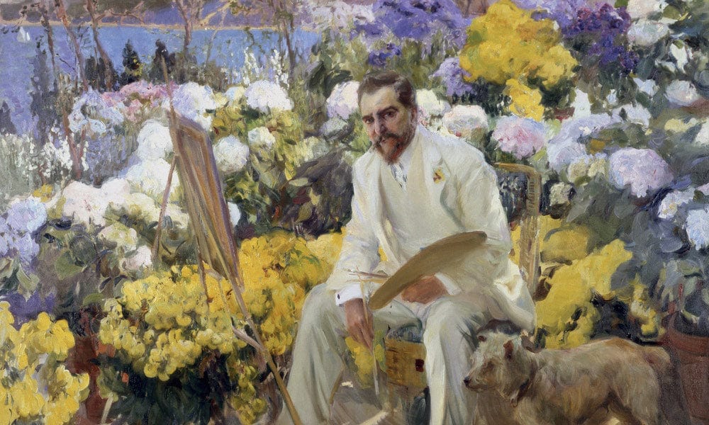 Louis Comfort Tiffany By Joaquin Sorolla Y Bastida Fine Art Print