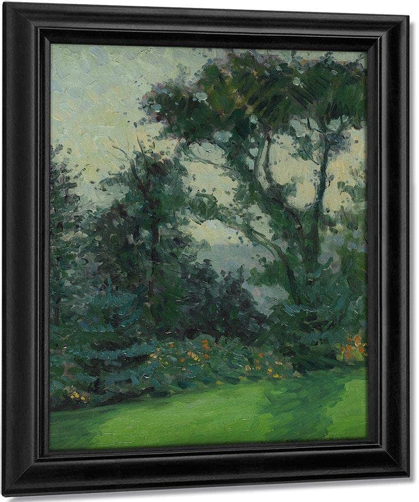 Louis Comfort Tiffanys Garden C. 1911 By Charles Ryan Fine Art Print