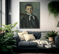 Louis Guillaume By Paul Cezanne Fine Art Print