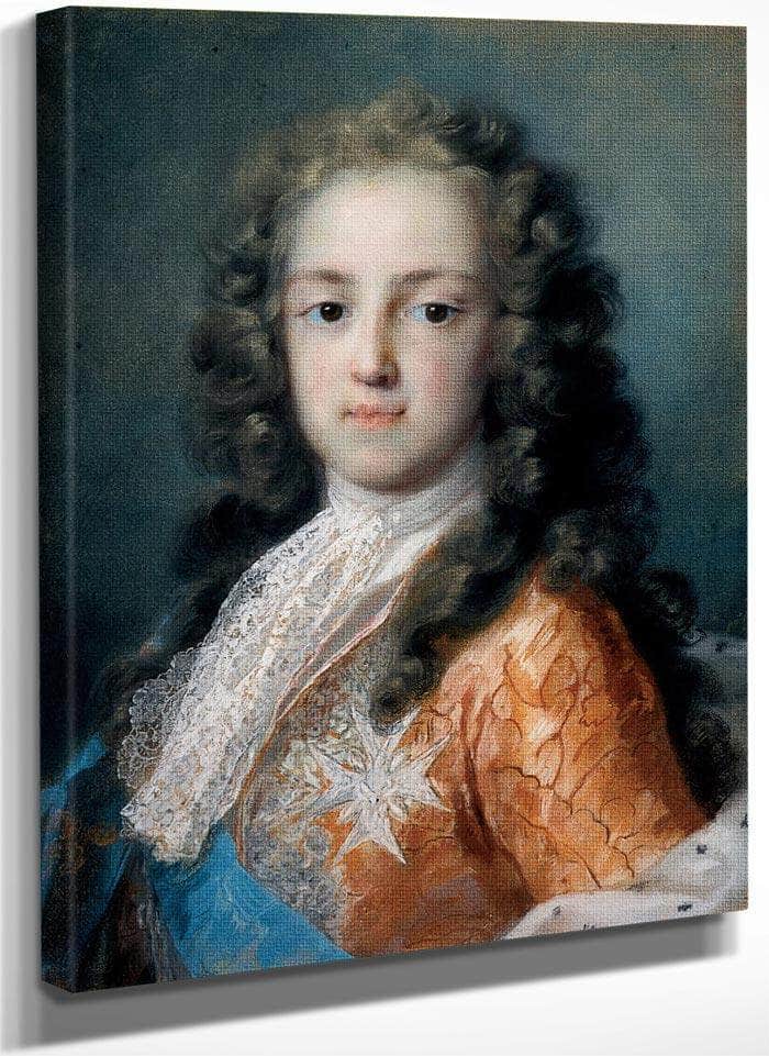 Louis Xv Of France As Dauphin 1721 By Rosalba Carriera Fine Art Print