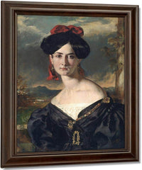 Louisa Elizabeth Vaughan, Born Rolls By William Etty Fine Art Print