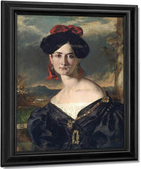 Louisa Elizabeth Vaughan, Born Rolls By William Etty Fine Art Print