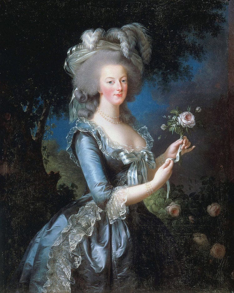 Louise Marie Antoinette With The Rose 1783 By Elisabeth Vigee Le Brun Fine Art Print