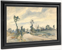 Louveciennes Route De Saint Germain By Camille Pissarro Fine Art Print