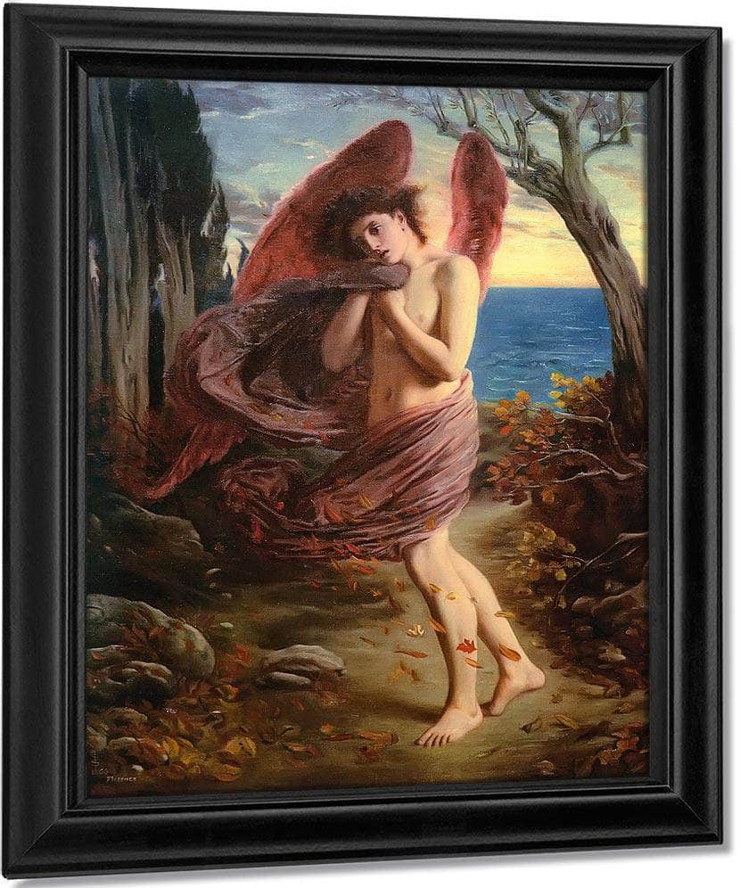 Love In Autumn By Simeon Solomon Fine Art Print